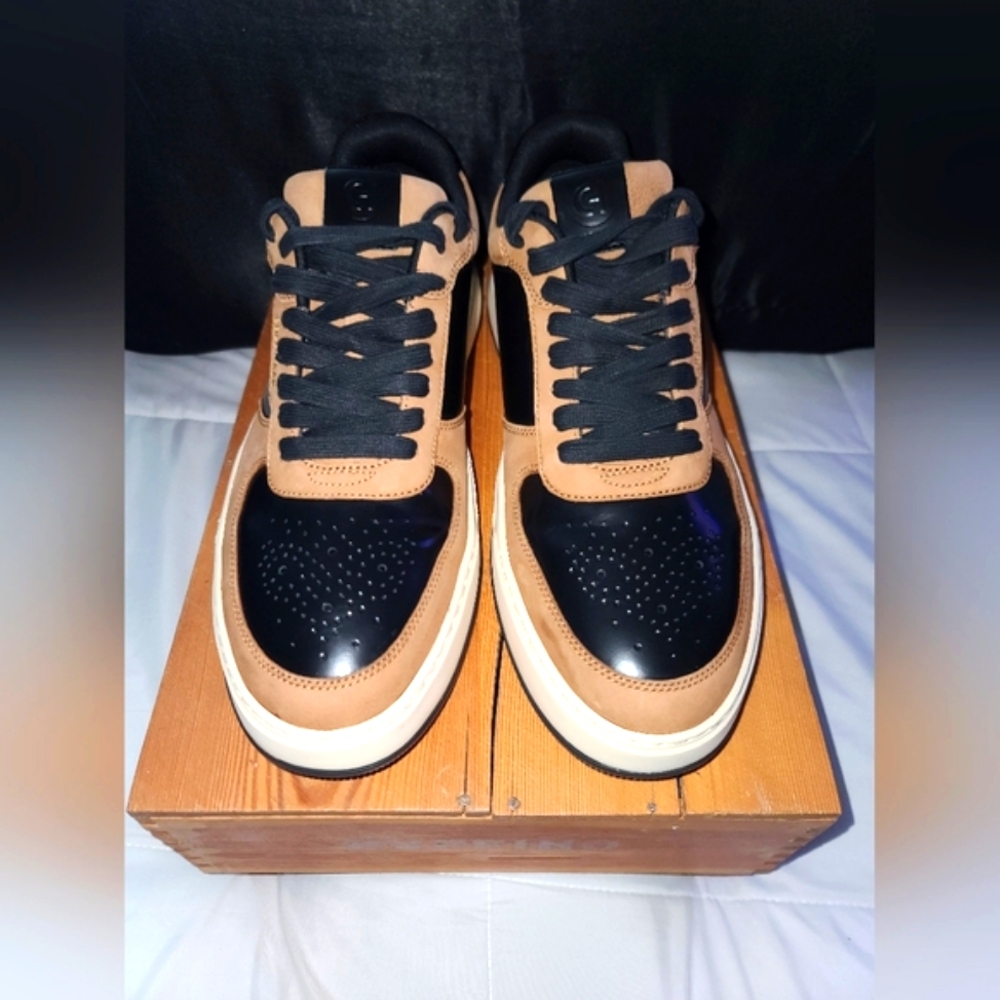 Cole Haan Black and Tan Men's Sneakers